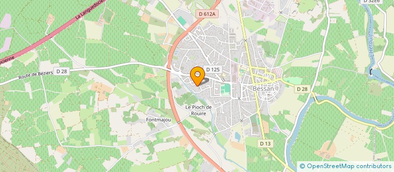 localisation de l'entreprise MONSIEUR DORIAN BREVET  BESSAN