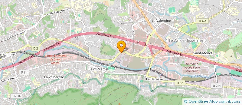 localisation de l'entreprise MONSIEUR DORIAN BUGEJA  MARSEILLE