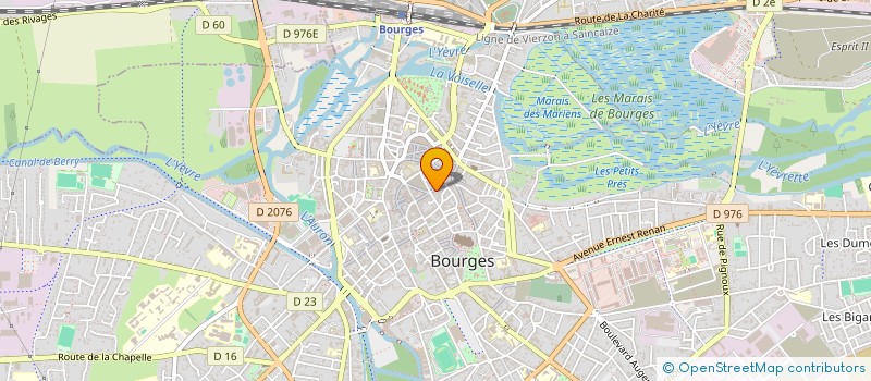 localisation de l'entreprise MONSIEUR DORIAN BUTEL à BOURGES