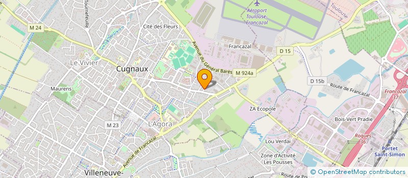localisation de l'entreprise MONSIEUR DORIAN CADART à VILLENEUVE-TOLOSANE