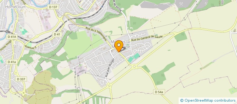 localisation de l'entreprise MONSIEUR DORIAN CADONA  MONTOIS-LA-MONTAGNE