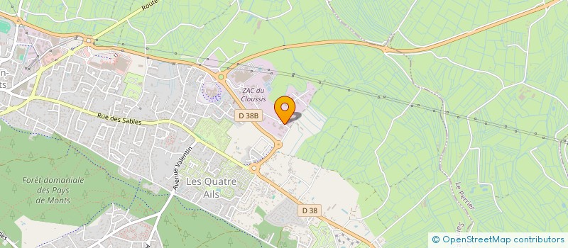 localisation de l'entreprise MONSIEUR DORIAN CAMUS  SAINT-JEAN-DE-MONTS