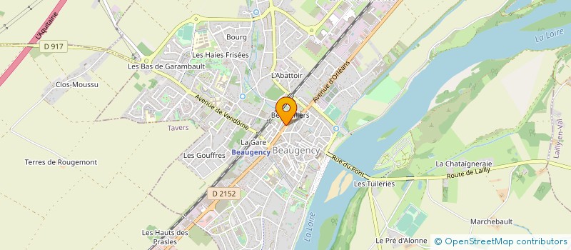 localisation de l'entreprise MONSIEUR DORIAN CARVALHO à BEAUGENCY