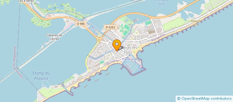 localisation de l'entreprise MONSIEUR DORIAN CASTELLI  PALAVAS-LES-FLOTS