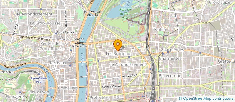 localisation de l'entreprise MONSIEUR DORIAN CAUVAS  LYON