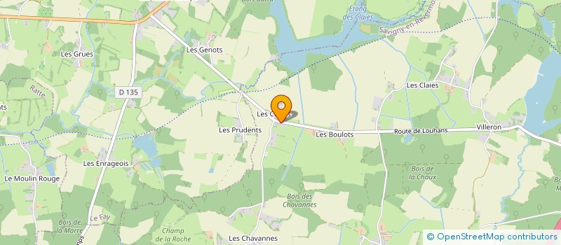 localisation de l'entreprise MONSIEUR DORIAN CHALOYARD  SAVIGNY-EN-REVERMONT