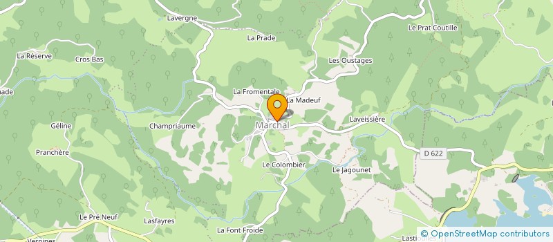 localisation de l'entreprise MONSIEUR DORIAN CHARLU à CHAMPS-SUR-TARENTAINE-MARCHAL