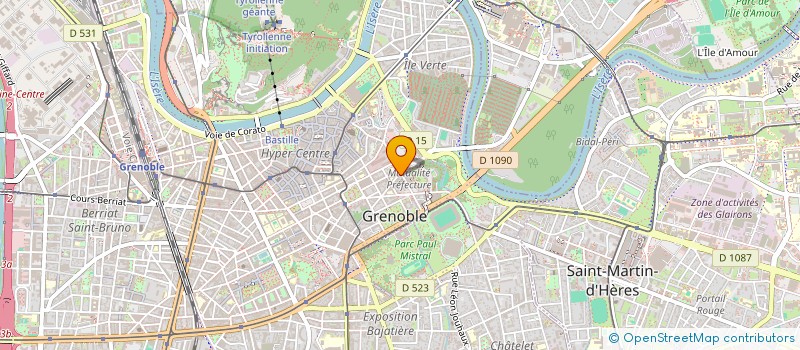 localisation de l'entreprise MONSIEUR DORIAN CHARMOT  GRENOBLE