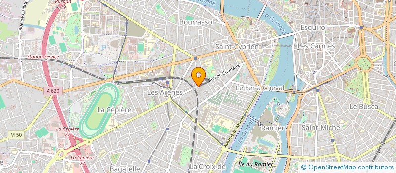 localisation de l'entreprise MONSIEUR DORIAN CHASTAGNER à TOULOUSE