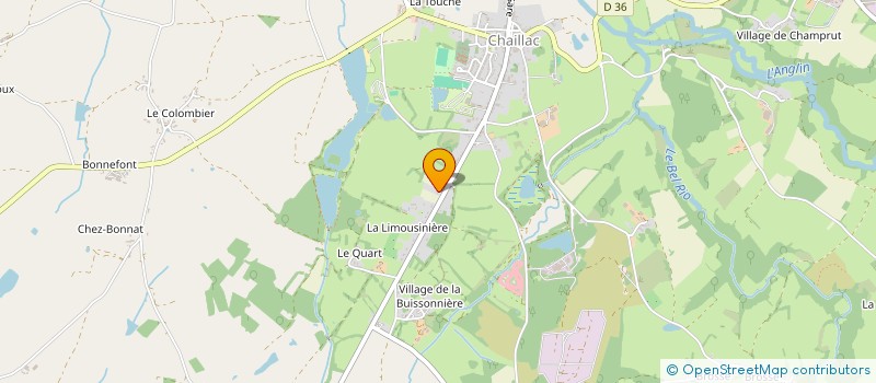 localisation de l'entreprise MONSIEUR DORIAN CIBOT à CHAILLAC