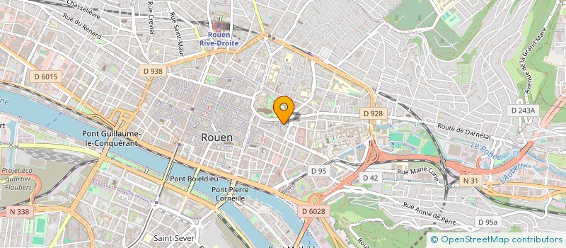 localisation de l'entreprise MONSIEUR DORIAN CONSEIL  ROUEN