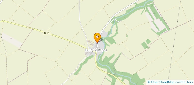 localisation de l'entreprise MONSIEUR DORIAN COUSIN  ECURY-LE-REPOS