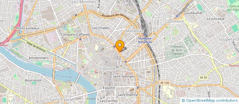 localisation de l'entreprise MONSIEUR DORIAN CRESPIN  VIC-FEZENSAC