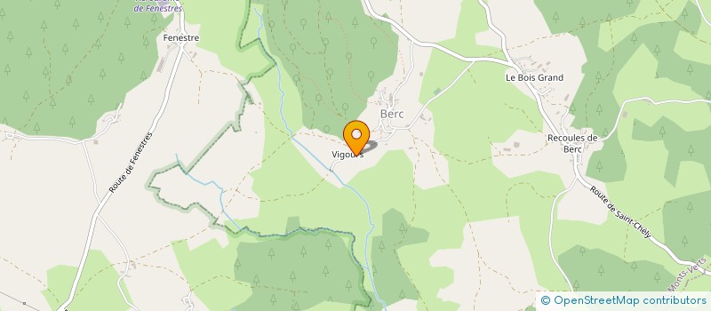 localisation de l'entreprise MONSIEUR DORIAN CRISCOLA  LES MONTS-VERTS