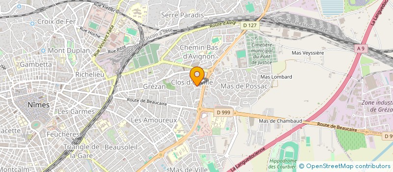 localisation de l'entreprise MONSIEUR DORIAN CRUSOL  NIMES