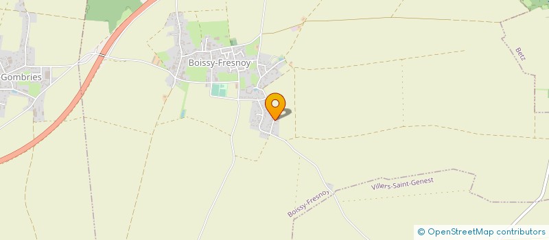 localisation de l'entreprise MONSIEUR DORIAN D'ANDREA  BOISSY-FRESNOY