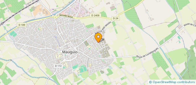 localisation de l'entreprise MONSIEUR DORIAN DALLENBACH  MAUGUIO