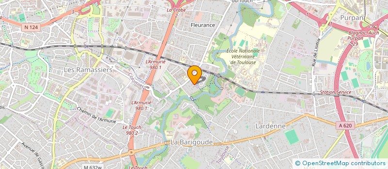 localisation de l'entreprise MONSIEUR DORIAN DJIBRI à TOULOUSE