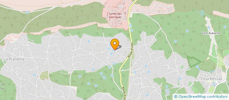 localisation de l'entreprise MONSIEUR DORIAN DUPIN  NIMES