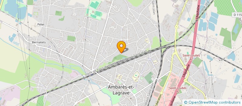 localisation de l'entreprise MONSIEUR DORIAN DUPRAT à AMBARES-ET-LAGRAVE