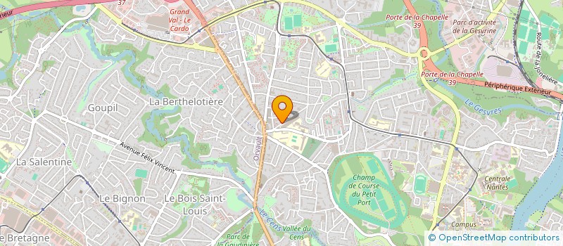 localisation de l'entreprise MONSIEUR DORIAN EUDE à NANTES
