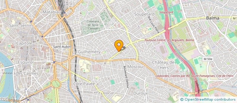 localisation de l'entreprise MONSIEUR DORIAN FITTON-KELLER à TOULOUSE