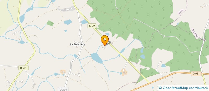 localisation de l'entreprise MONSIEUR DORIAN FOUCAUD-ARRIVE à ABZAC
