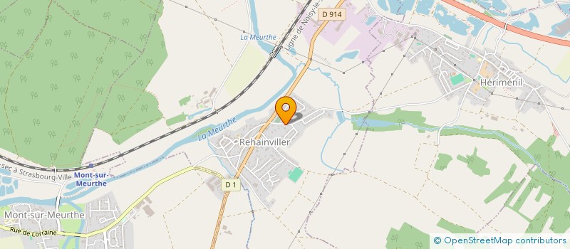 localisation de l'entreprise MONSIEUR DORIAN FRANIATTE  REHAINVILLER