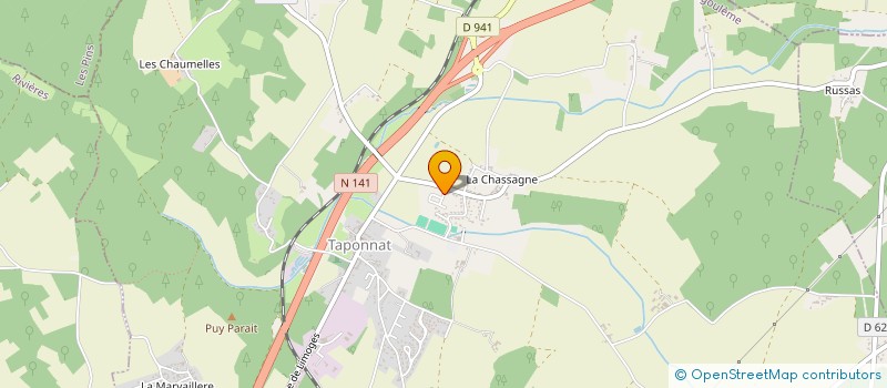 localisation de l'entreprise MONSIEUR DORIAN FREYNET à TAPONNAT-FLEURIGNAC