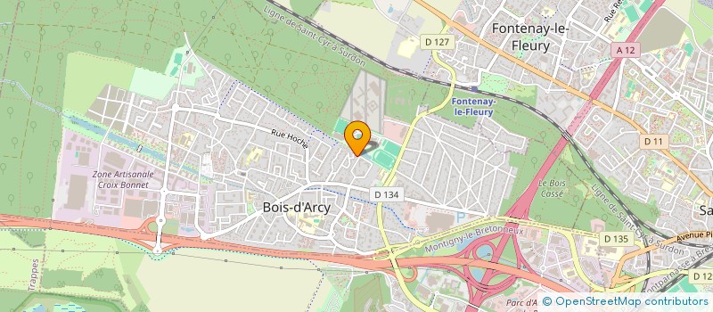 localisation de l'entreprise MONSIEUR DORIAN GARAUDE à BOIS-D'ARCY