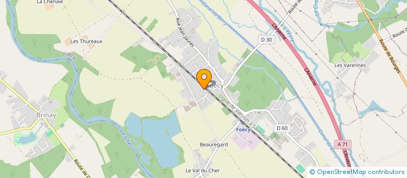 localisation de l'entreprise MONSIEUR DORIAN GARAUT  FOECY