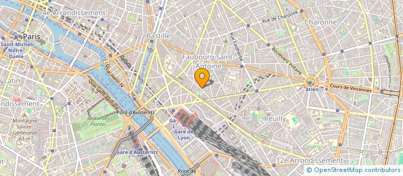 localisation de l'entreprise MONSIEUR DORIAN GAUDIN  PARIS