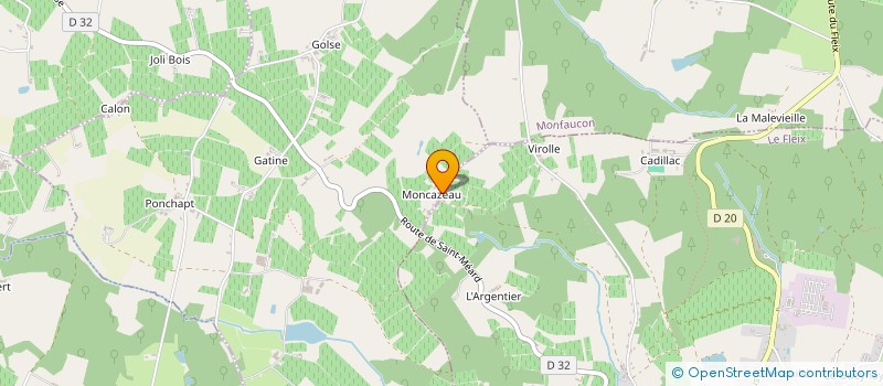 localisation de l'entreprise MONSIEUR DORIAN GEORGE à LAMONZIE-SAINT-MARTIN