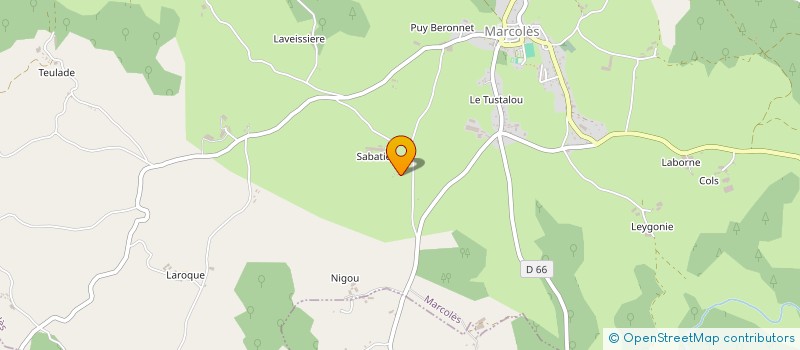 localisation de l'entreprise MONSIEUR DORIAN GEORGES à SAINT-MAMET-LA-SALVETAT