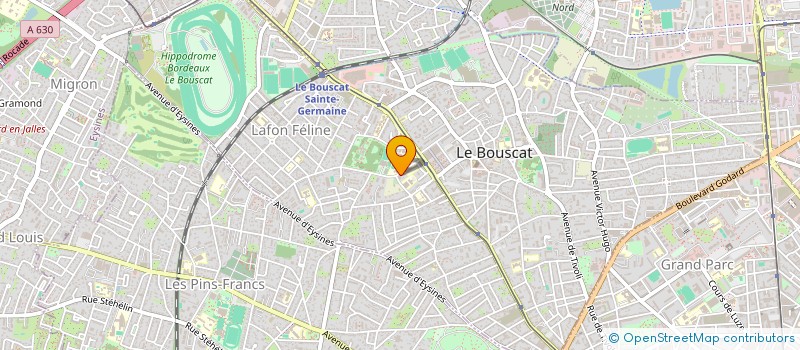 localisation de l'entreprise MONSIEUR DORIAN GILLE à LE BOUSCAT