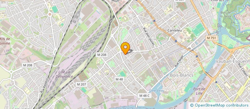 localisation de l'entreprise MONSIEUR DORIAN GODMER à LILLE