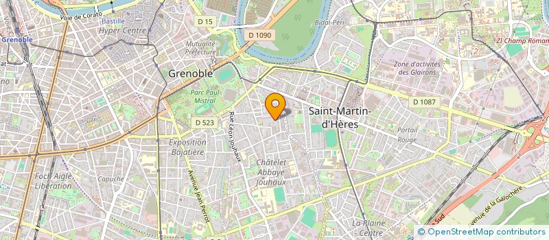 localisation de l'entreprise MONSIEUR DORIAN GONCALVES-LEITE  GRENOBLE