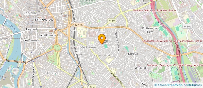 localisation de l'entreprise MONSIEUR DORIAN GONZALEZ à TOULOUSE