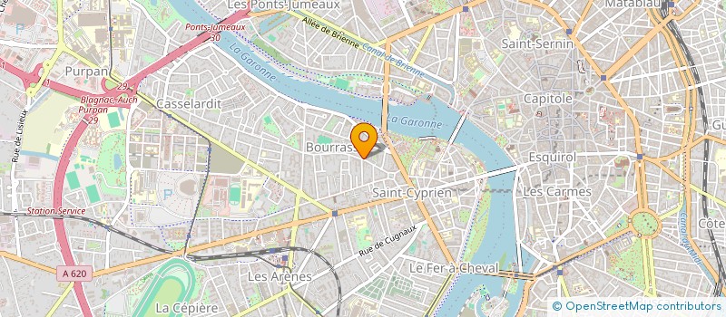 localisation de l'entreprise MONSIEUR DORIAN GREGNANIN à TOULOUSE