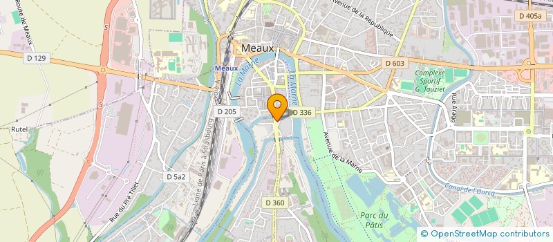 localisation de l'entreprise MONSIEUR DORIAN HAMELIN à MEAUX