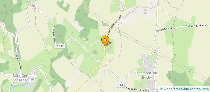 localisation de l'entreprise MONSIEUR DORIAN HAVE  SAINTE-CROIX-SUR-BUCHY