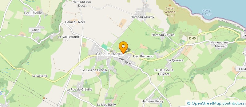 localisation de l'entreprise MONSIEUR DORIAN HELIE  LA HAGUE