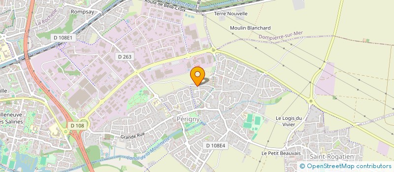 localisation de l'entreprise MONSIEUR DORIAN HUCHET  PERIGNY