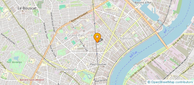 localisation de l'entreprise MONSIEUR DORIAN HUIDOBRO à BORDEAUX