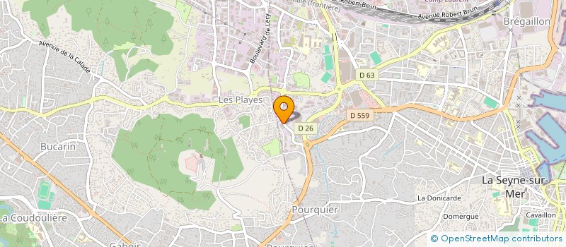 localisation de l'entreprise MONSIEUR DORIAN IVALDI  LA SEYNE-SUR-MER