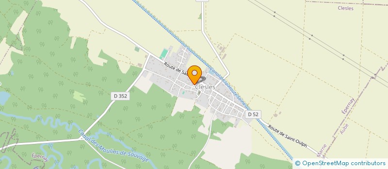 localisation de l'entreprise MONSIEUR DORIAN JEANSON  CLESLES