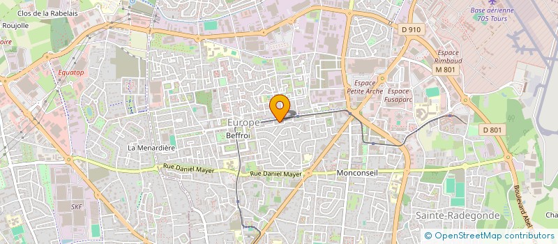 localisation de l'entreprise MONSIEUR DORIAN JOUET  TOURS