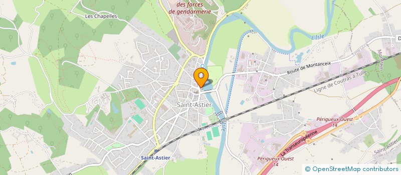 localisation de l'entreprise MONSIEUR DORIAN KHIREDDINE  SAINT-ASTIER