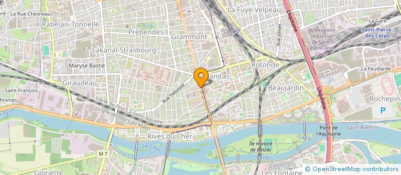 localisation de l'entreprise MONSIEUR DORIAN KOUNNAVONG--ANDRIAU  LA CHAPELLE-SAINT-URSIN