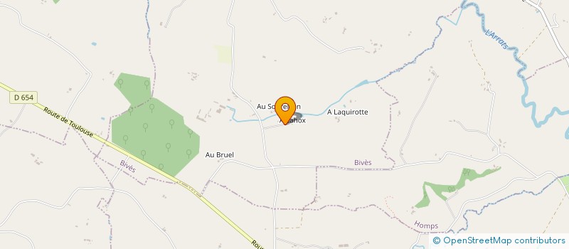 localisation de l'entreprise MONSIEUR DORIAN LAGARDELLE  BIVES